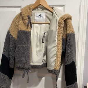 NWT Hollister Teddy Jacket